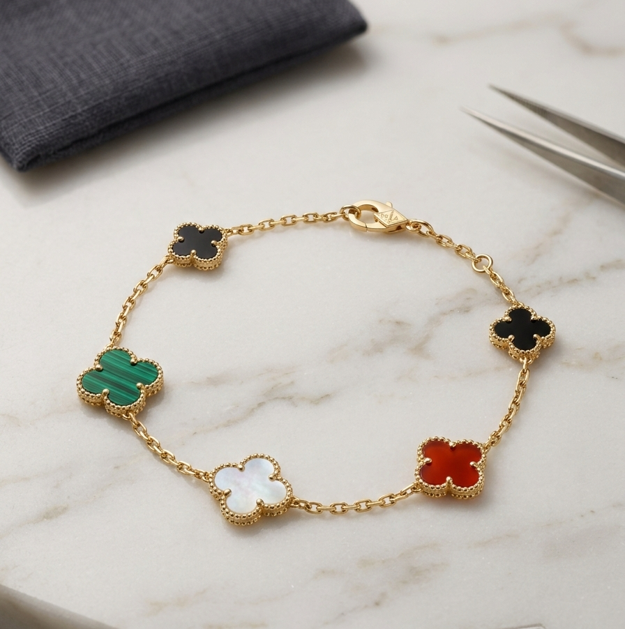 Clover Charm Bracelet