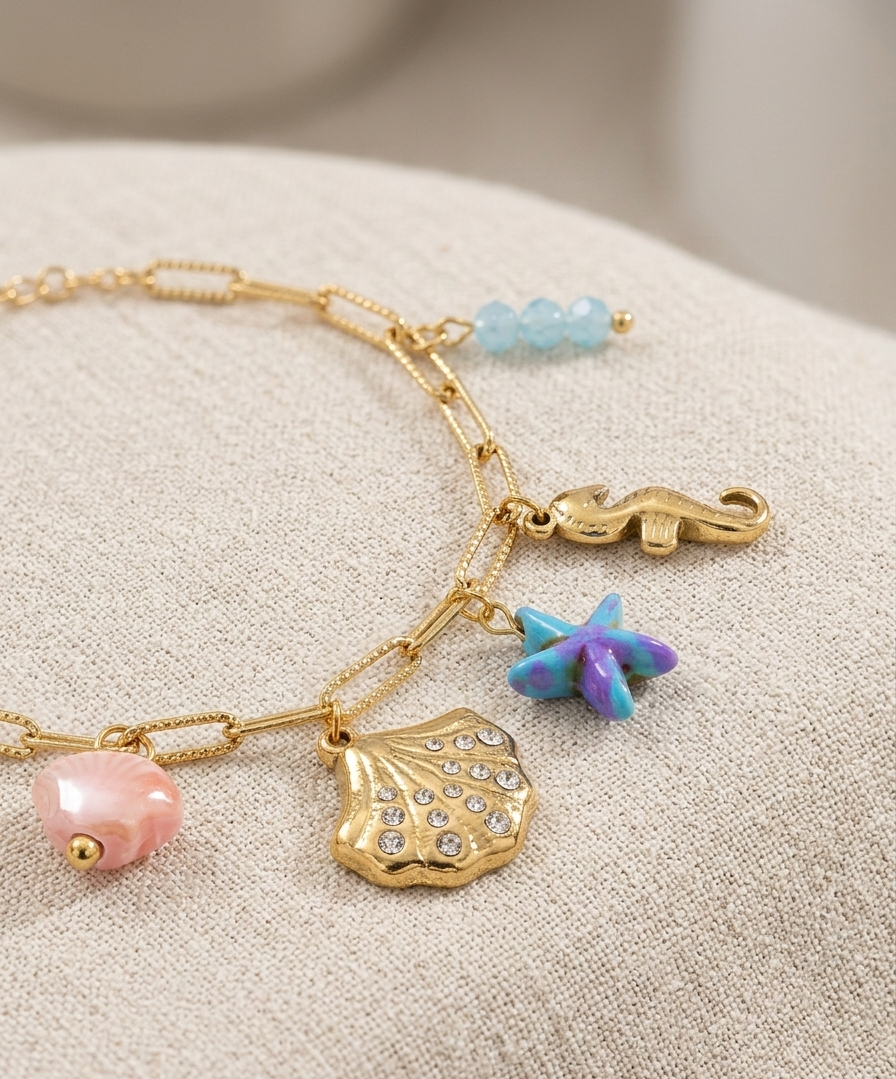 Pastel Dream Charm Bracelet