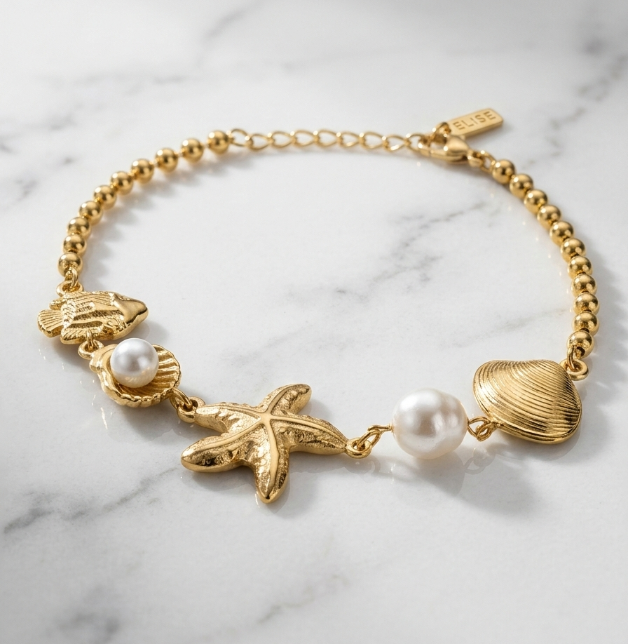 Ocean Treasure Charm Bracelet