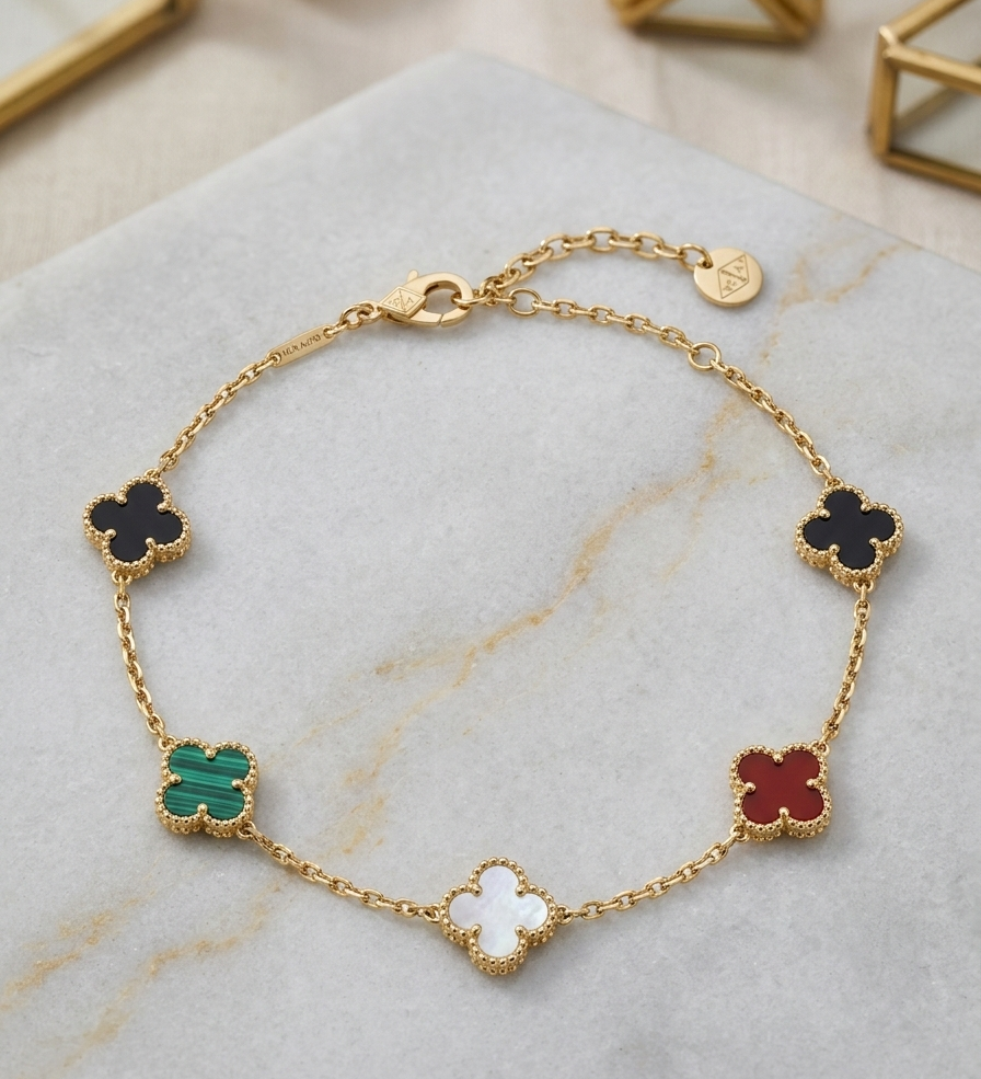 Clover Charm Bracelet