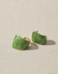 Emerald Muse Stud Earrings