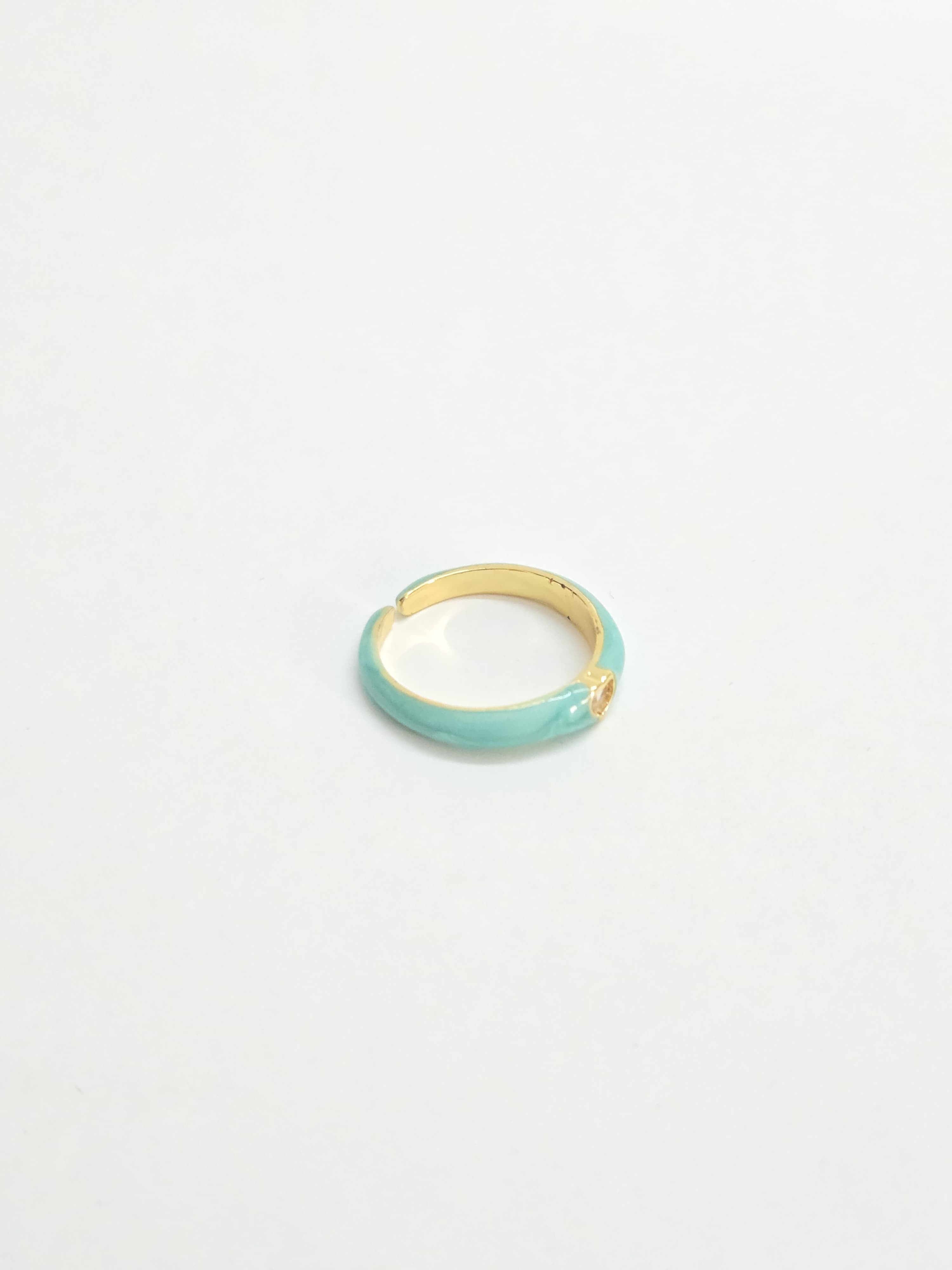 Verdant Love Heart Ring