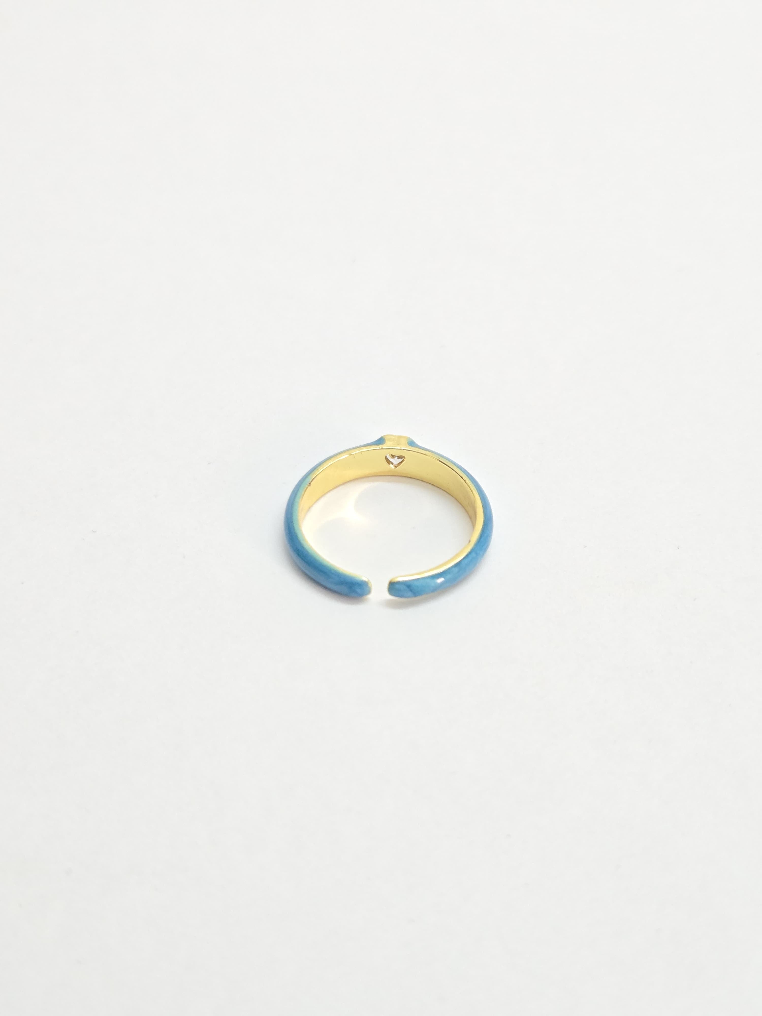Verdant Love Heart Ring